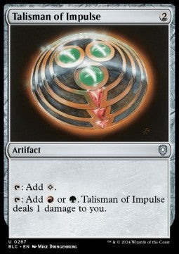 Talisman of Impulse BLC-287 Uncommon Englisch