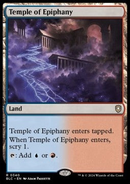 Temple of Epiphany BLC-340 Rare Englisch