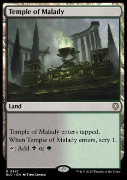 Temple of Malady BLC-341 Rare Englisch