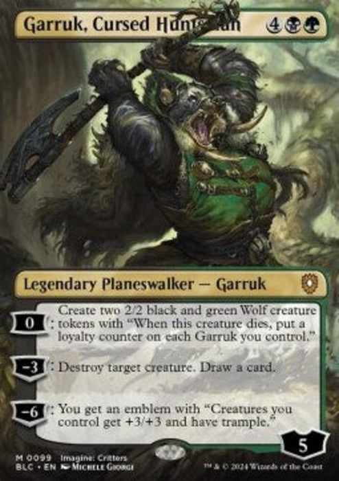 Garruk, Cursed Huntsman XBLC-99 Mythic Englisch