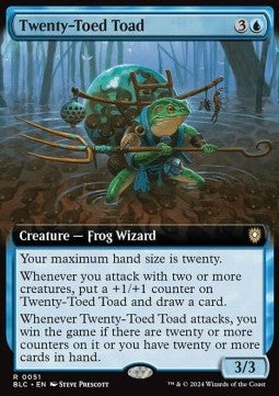 Twenty-Toed Toad XBLC-51 Rare Englisch