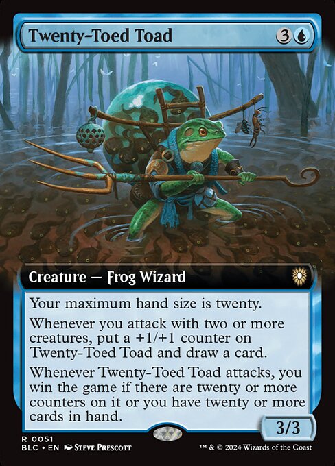 Twenty-Toed Toad XBLC-51 Rare Englisch