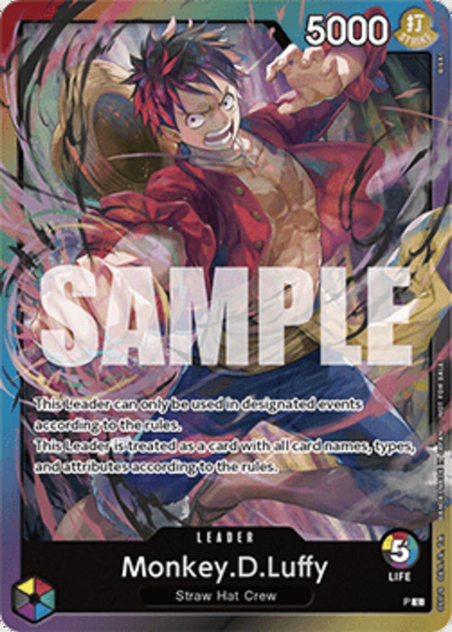 Monkey.D.Luffy (V.3) P Leader Englisch