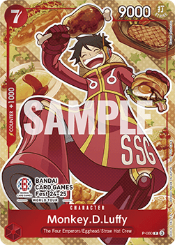 Monkey.D.Luffy (P-080) P Promo Englisch