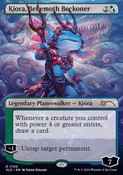 Kiora, Behemoth Beckoner SLDIE-1700 Rare Englisch