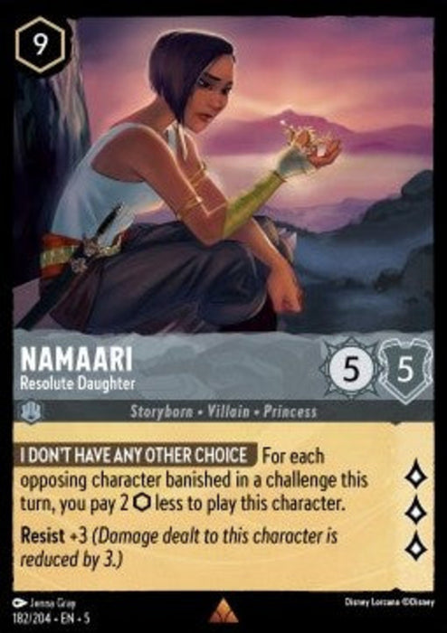 Namaari - Resolute Daughter 5SSK-182 Rare Englisch