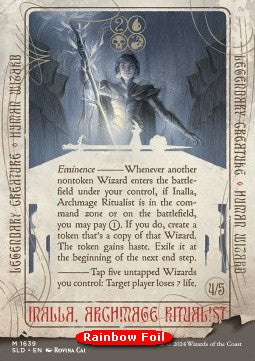 Inalla, Archmage Ritualist (V.2) SLDE24-1639 Mythic Englisch