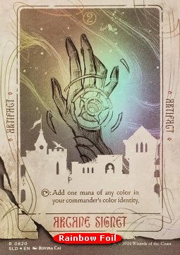 Arcane Signet (V.4) SLD-820 Rare Englisch