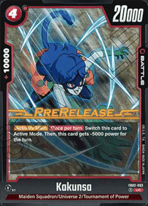 Kakunsa (FB02-003) FB02P Uncommon Englisch