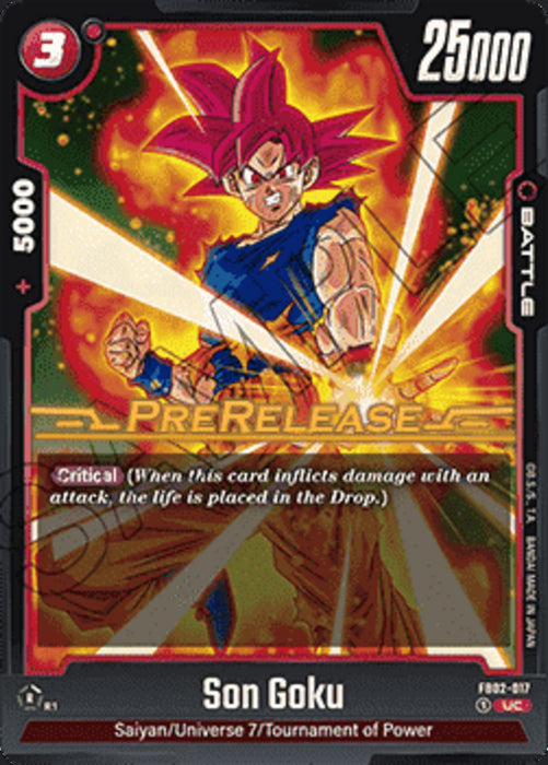 Son Goku (FB02-017) FB02P Uncommon Englisch