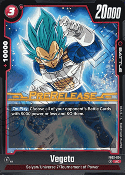 Vegeta (FB02-024) FB02P Uncommon Englisch