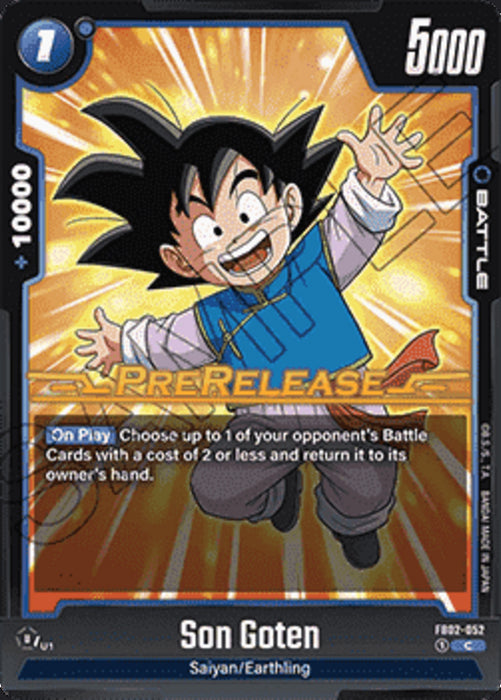 Son Goten (FB02-052) FB02P Common Englisch