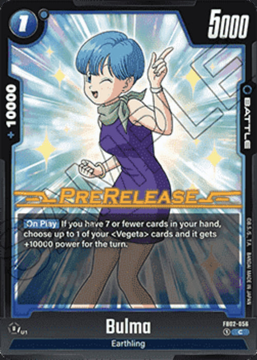 Bulma (FB02-056) FB02P Common Englisch