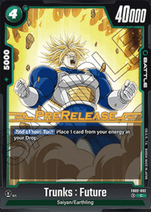Trunks : Future (FB02-092) FB02P Common Englisch