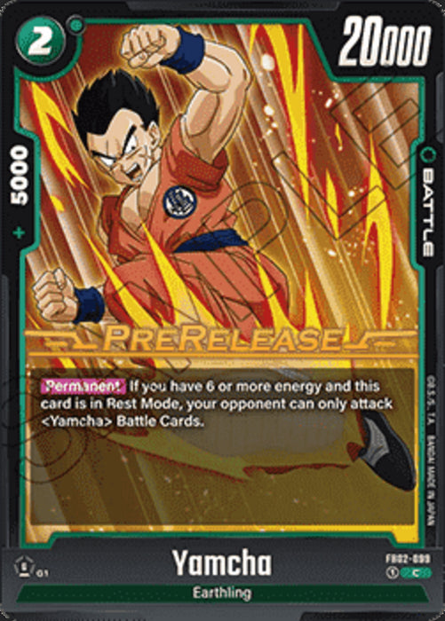 Yamcha (FB02-099) FB02P Common Englisch