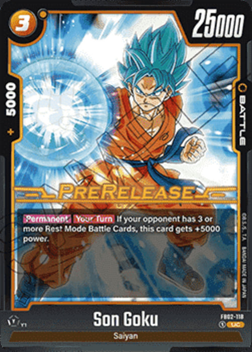 Son Goku (FB02-118) FB02P Uncommon Englisch