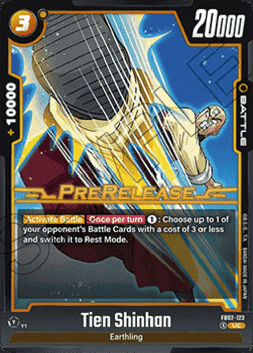 Tien Shinhan (FB02-123) FB02P Uncommon Englisch