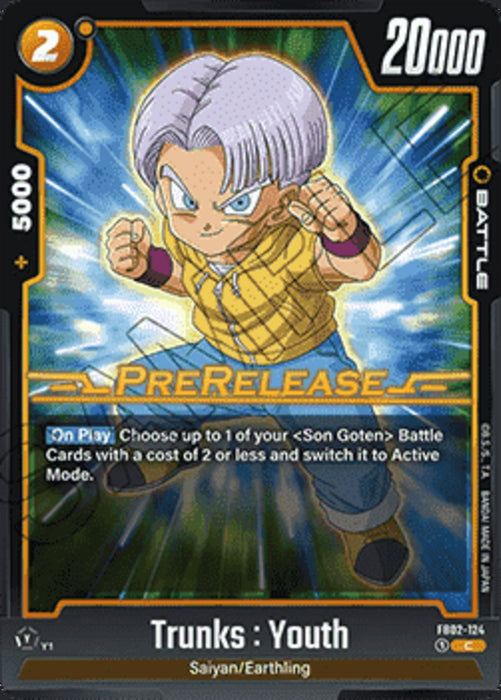 Trunks : Youth (FB02-124) FB02P Common Englisch