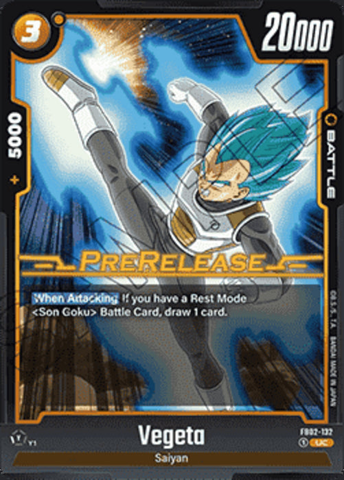 Vegeta (FB02-132) FB02P Uncommon Englisch