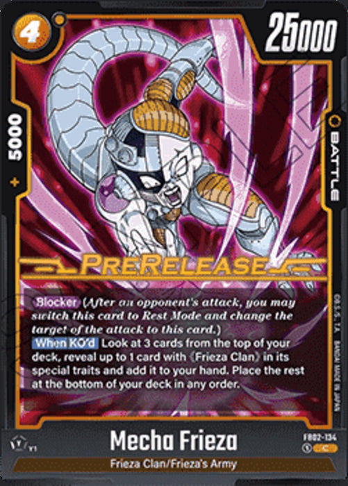 Mecha Frieza (FB02-134) FB02P Common Englisch