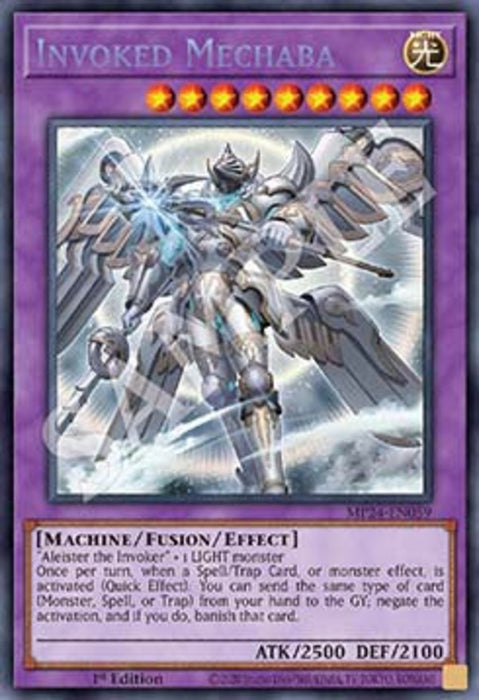 Invoked Mechaba MP24-EN059 Secret Rare Englisch