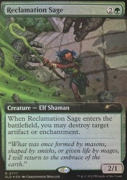 Reclamation Sage SLD-777 Rare Englisch