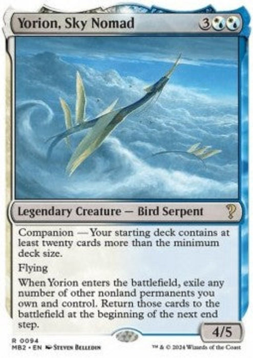 Yorion, Sky Nomad MB2-94 Rare Englisch