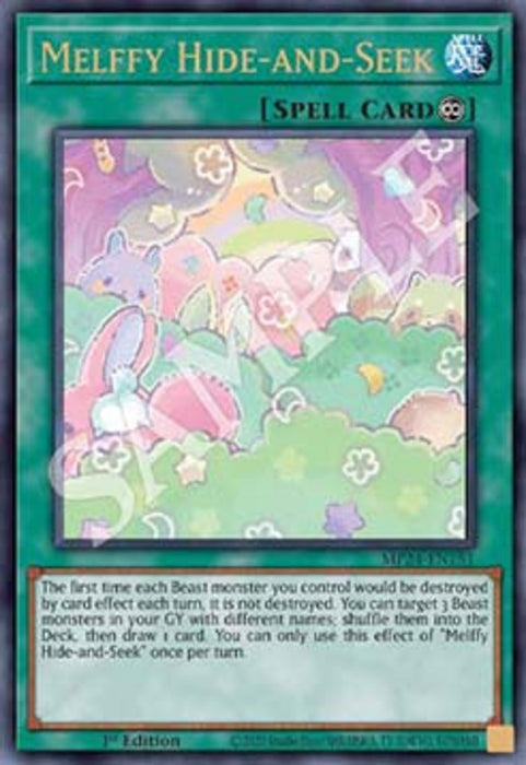 Melffy Hide-and-Seek MP24-EN151 Ultra Rare Englisch