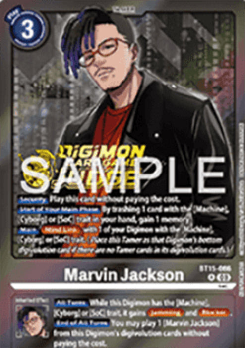 Marvin Jackson (BT15-086) JP Alternative Art Englisch