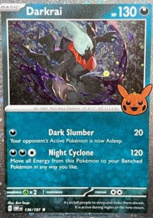 Darkrai BOO24-OBF 136 Promo Englisch