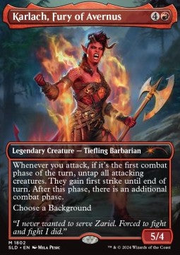 Karlach, Fury of Avernus SLD50A-1802 Mythic Englisch