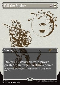 Fell the Mighty SLD50A-1778 Rare Englisch