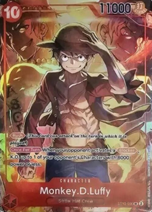 Monkey.D.Luffy (ST10-006) UP Super Rare Englisch