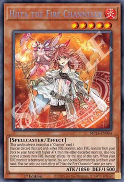 Hiita the Fire Channeler MP24-EN094 Secret Rare Englisch