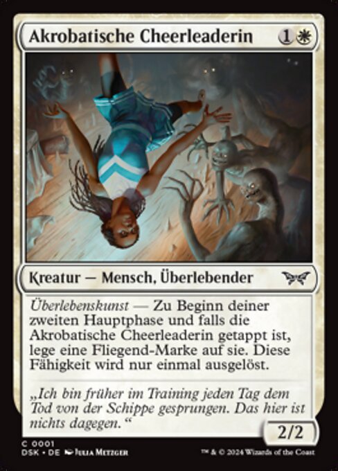 Magic: Acrobatic Cheerleader
