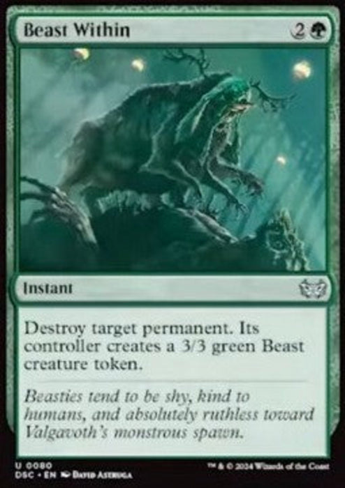Beast Within DSC-80 Uncommon Englisch