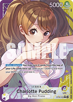 Charlotte Pudding (OP08-058) (V.2) OP08 Alternate Art Englisch