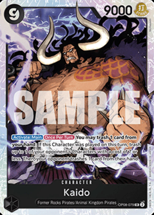 Kaido (OP08-079) (V.1) OP08 Super Rare Englisch