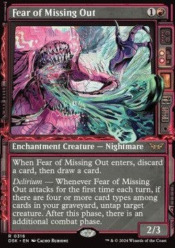 Fear of Missing Out XDSK-316 Rare Englisch