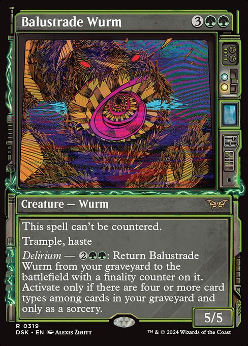 Magic: Balustrade Wurm