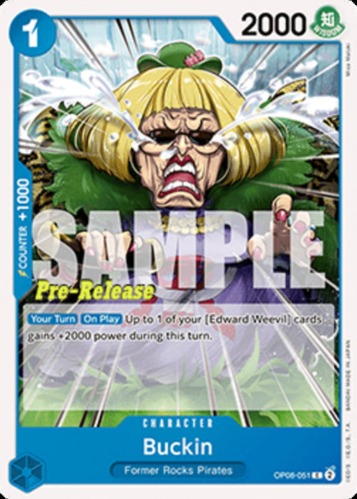 Buckin (OP08-051) OP08P Common Englisch