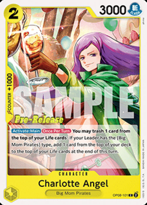 Charlotte Angel (OP08-101) OP08P Common Englisch