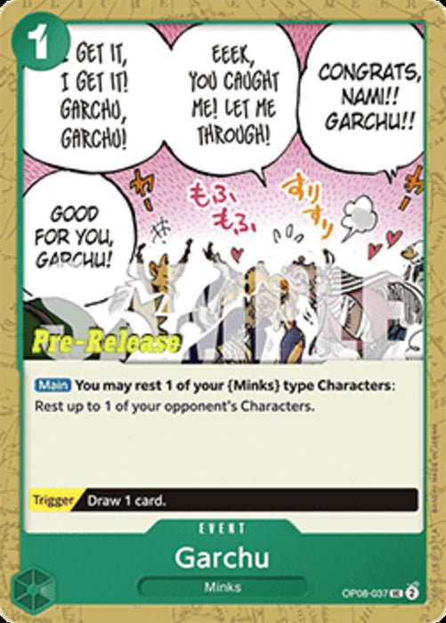 Garchu (OP08-037) OP08P Uncommon Englisch