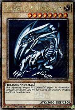 Blue-Eyes White Dragon MP24-EN001 Quarter Century Secret Rare Englisch