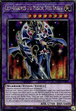 Gilti-Gearfried the Magical Steel Knight MP24-EN016 Quarter Century Secret Rare Englisch