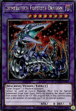 Chimeratech Fortress Dragon MP24-EN022 Quarter Century Secret Rare Englisch