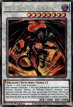 Red Dragon Archfiend MP24-EN025 Quarter Century Secret Rare Englisch