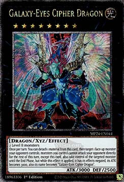 Galaxy-Eyes Cipher Dragon MP24-EN044 Quarter Century Secret Rare Englisch