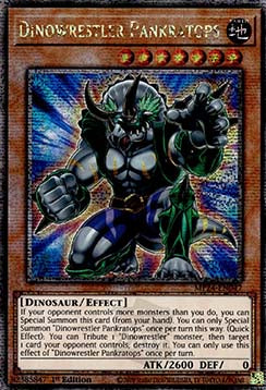 Dinowrestler Pankratops MP24-EN047 Quarter Century Secret Rare Englisch