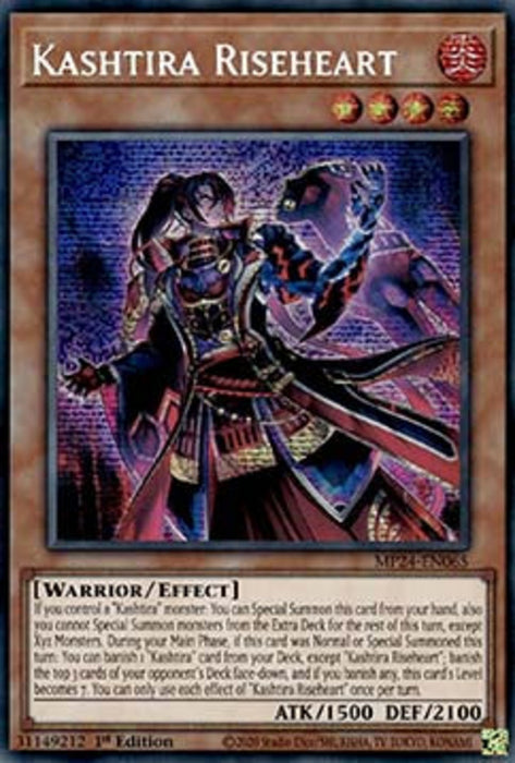 Kashtira Riseheart MP24-EN065 Secret Rare Englisch